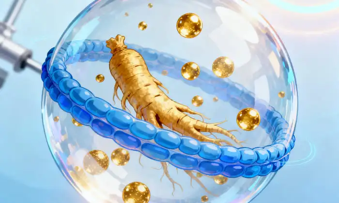 Liposomal ginseng