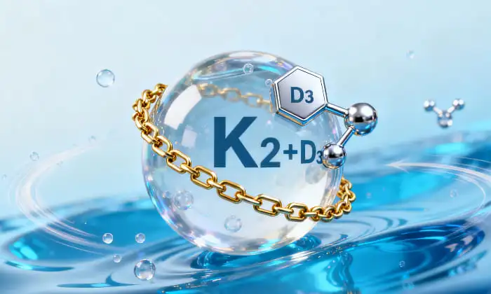 Liposomal vitamin K2+D3