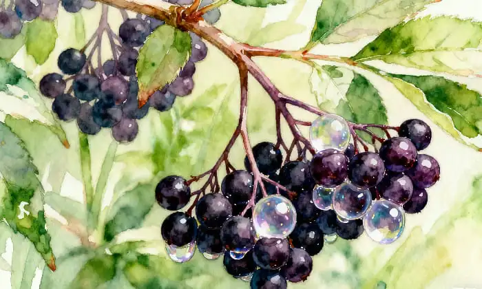 Liposomal elderberry