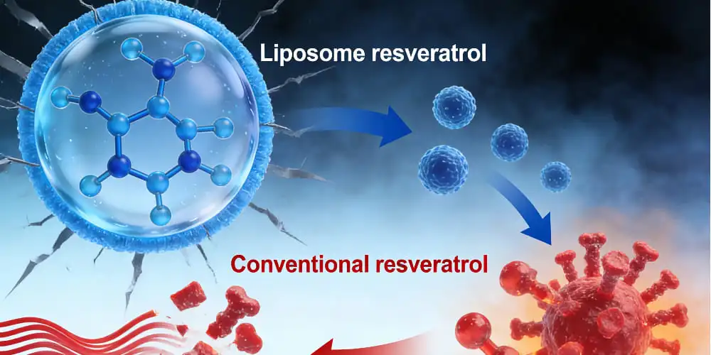 Liposomal vs. Conventional Resveratrol Forms Liposomal vs. Conventional Resveratrol Forms