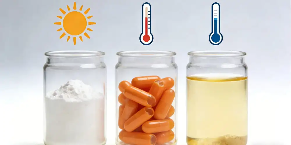 Vitamin C Powder vs. Capsule and Liquid Formulations