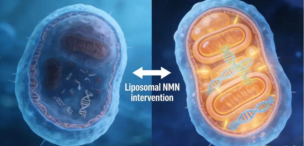 Liposomal NMN Cellular Benefits and Anti-Aging Effects