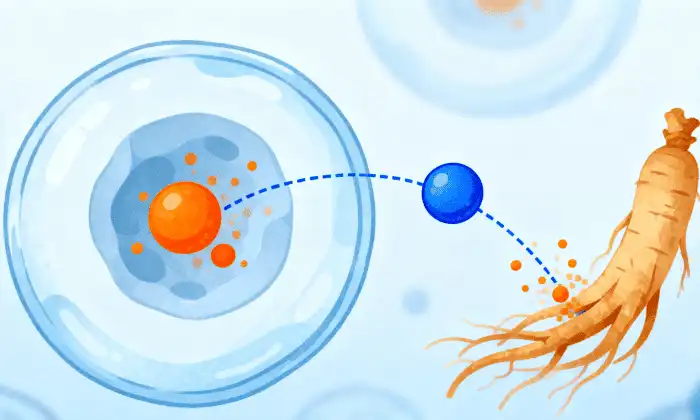Ginseng liposomal pour soulager le stress et améliorer la clarté mentale